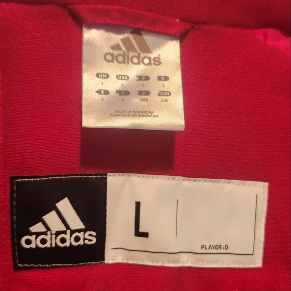 Adidas Button Up Lined Jacket Coat Size Large  Pittsburgh Pirates - Picture 7 of 12